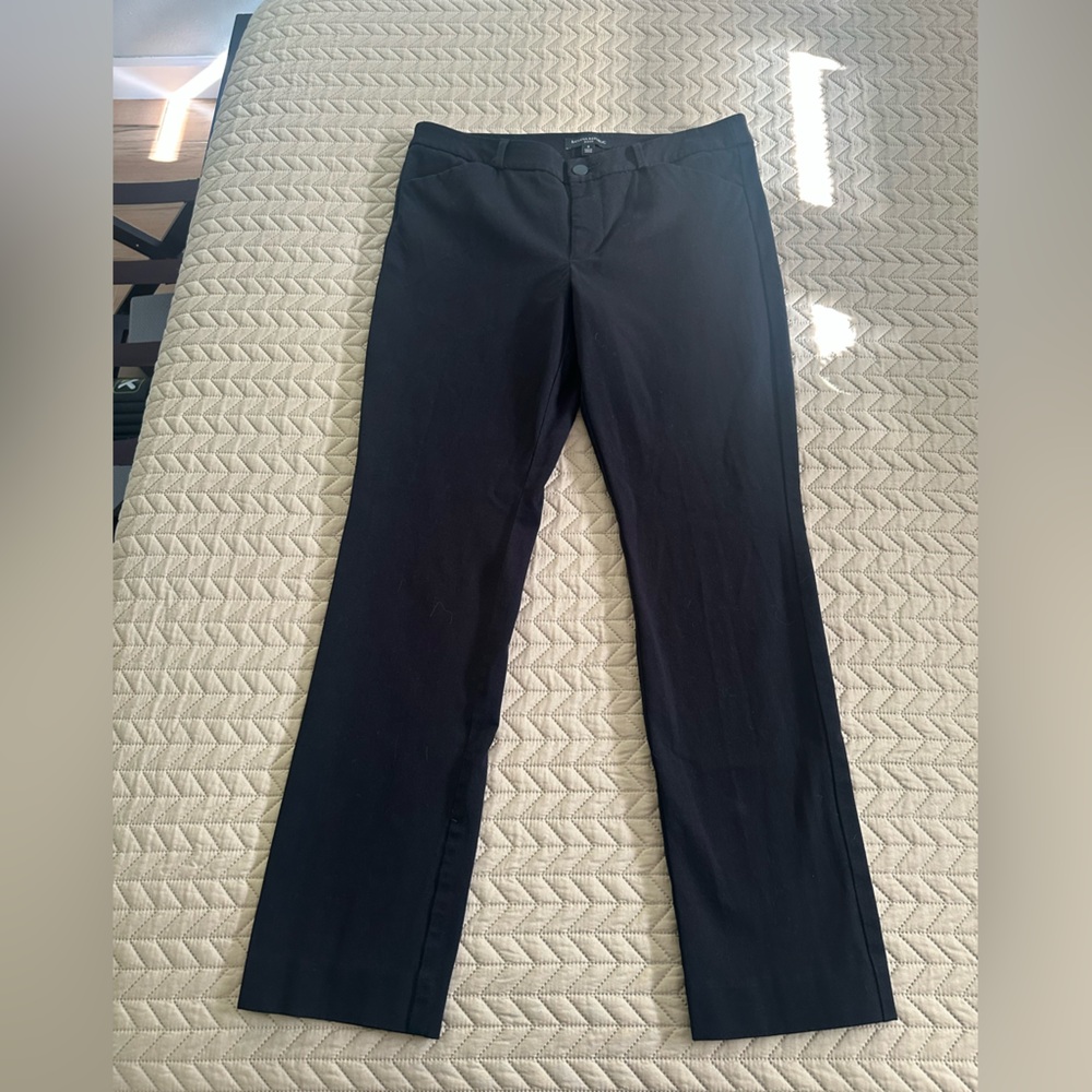 EUC Banana Republic Black Sloan Trousers